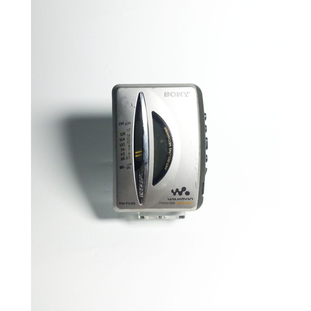 Walkman Sony WM-FX195 Mega Bass Vintage Pemutar Kaset Pita Jadul