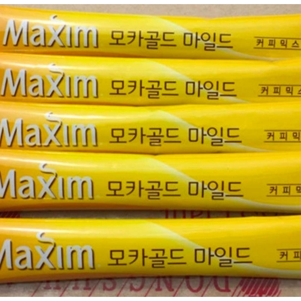 

kopi maxim Korea sachet