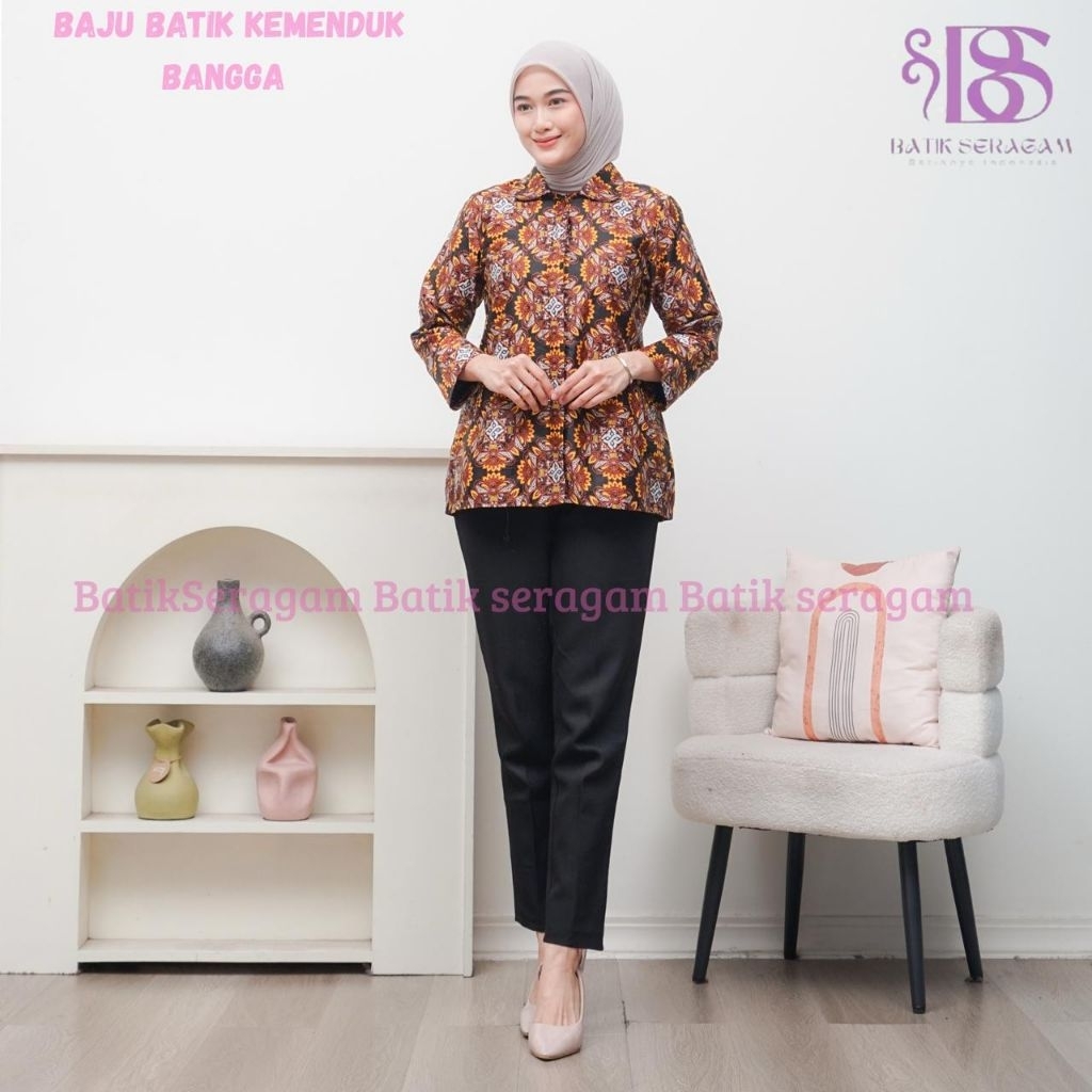 Seragam  Batik BKKBN Kemendukbangga Terbaru 2025