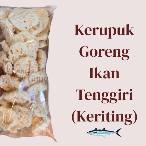 [Munch & Gone] Kerupuk Goreng Ikan Tenggiri - Keriting & Stik