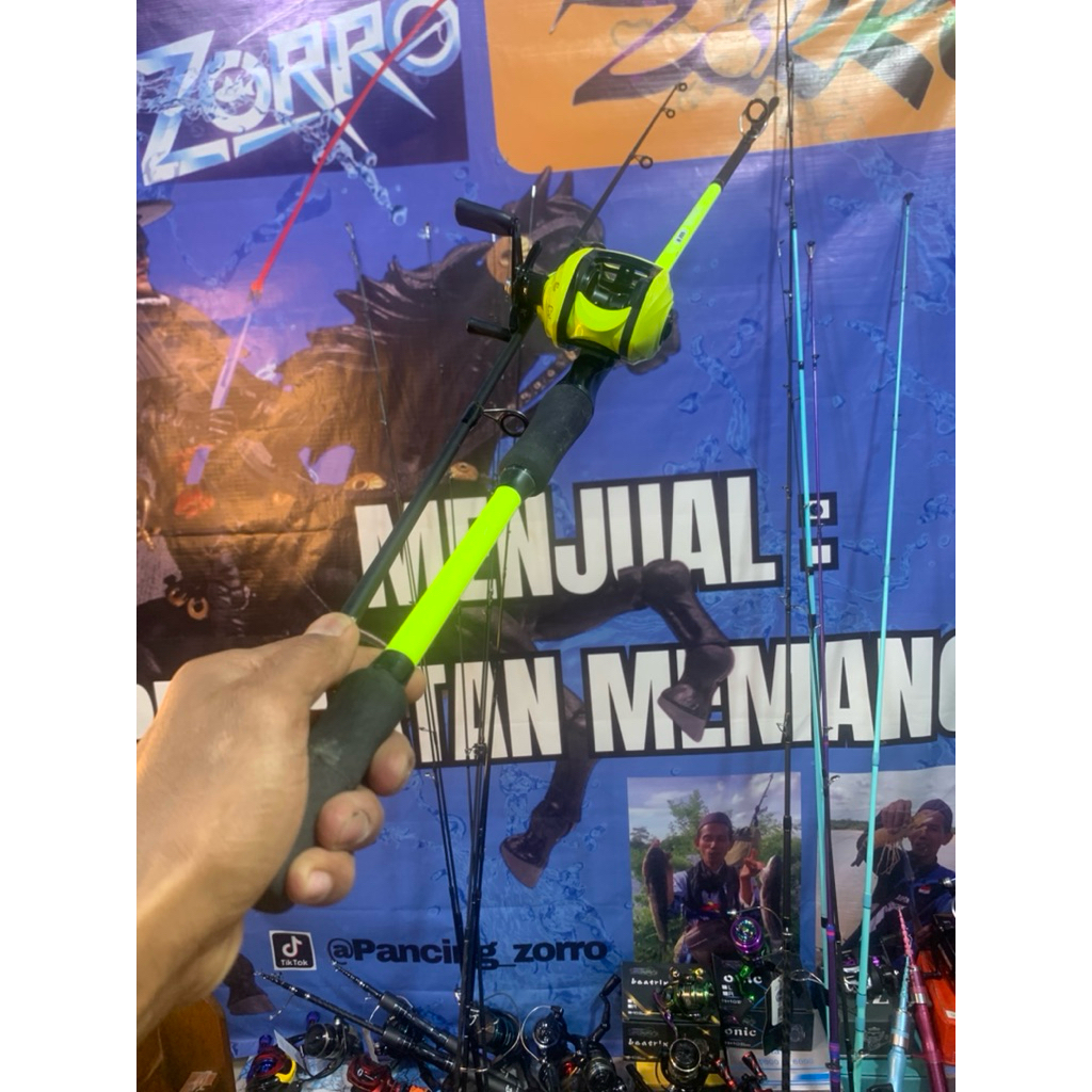 joran Daiwa dan zorro floryn  1.8M set bc zorro