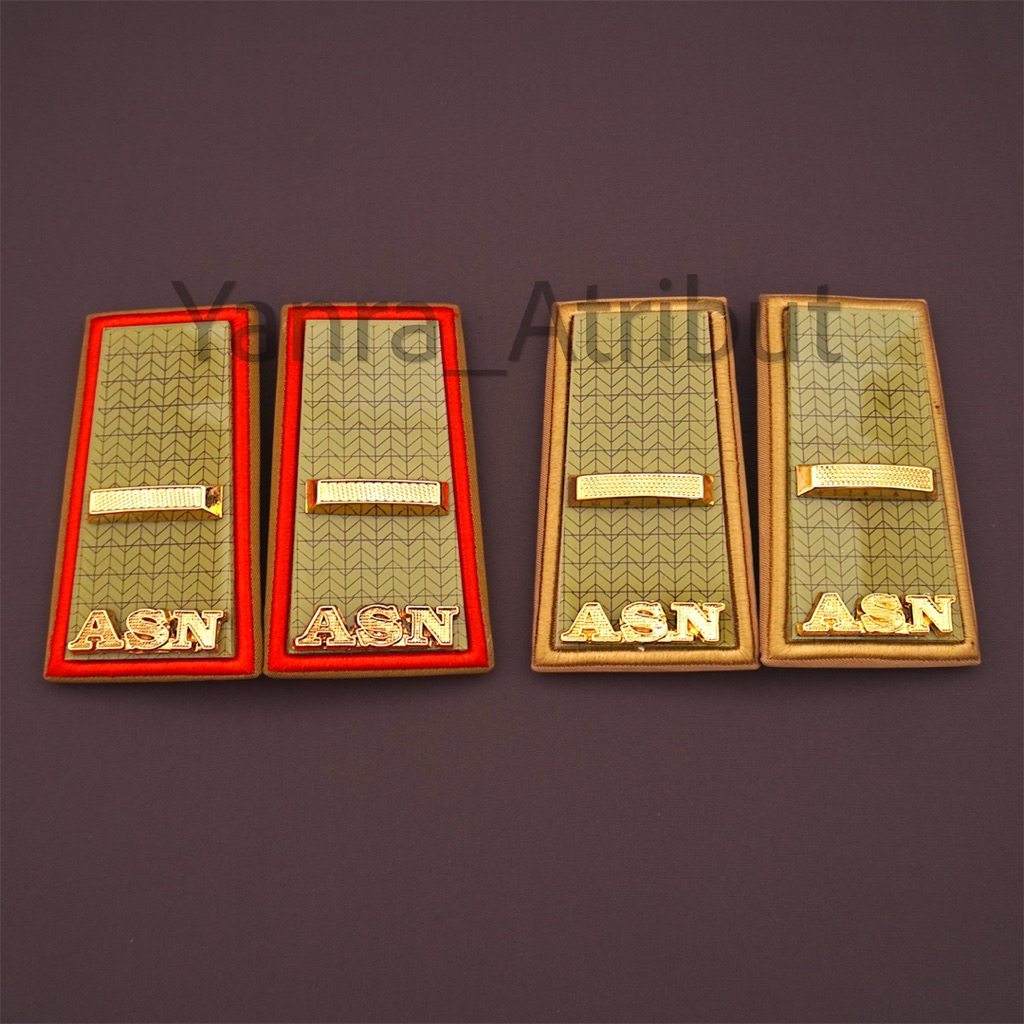 Pangkat Asn Sumsel 3A Merah / Khaki , Pangkat Pns Sumatera Selatan Premium