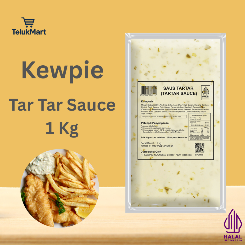 

KEWPIE Saus Tartar Tar-Tar Sauce 1 Kg
