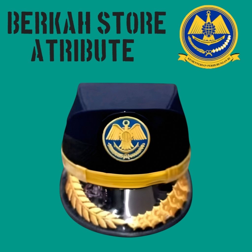 TOPI PET PDU DISHUB GOLONGAN 4 CEWEK - EXCLUSIVE