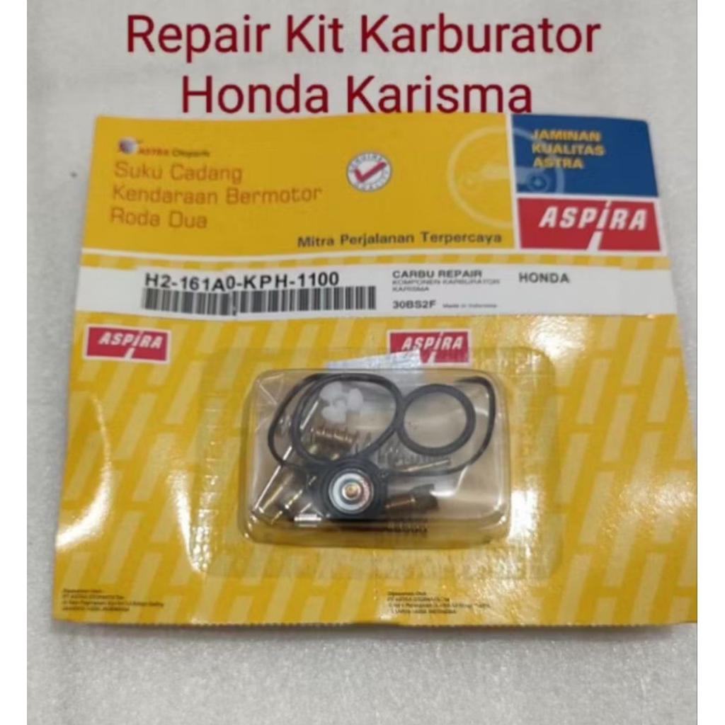 Repair Kit Carburator Karisma, Supra X125 KPH ORI Aspira