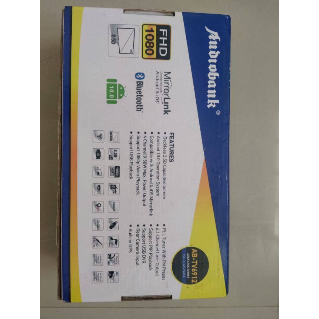 Android Headunit  AUDIOBANK AB-TV6912