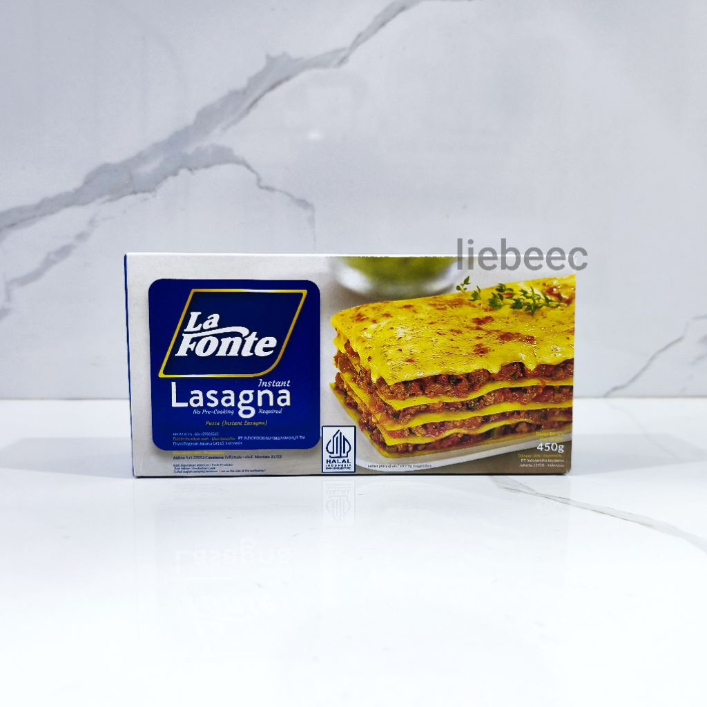 

La Fonte Instant Lasagna 450gr / 450 gr