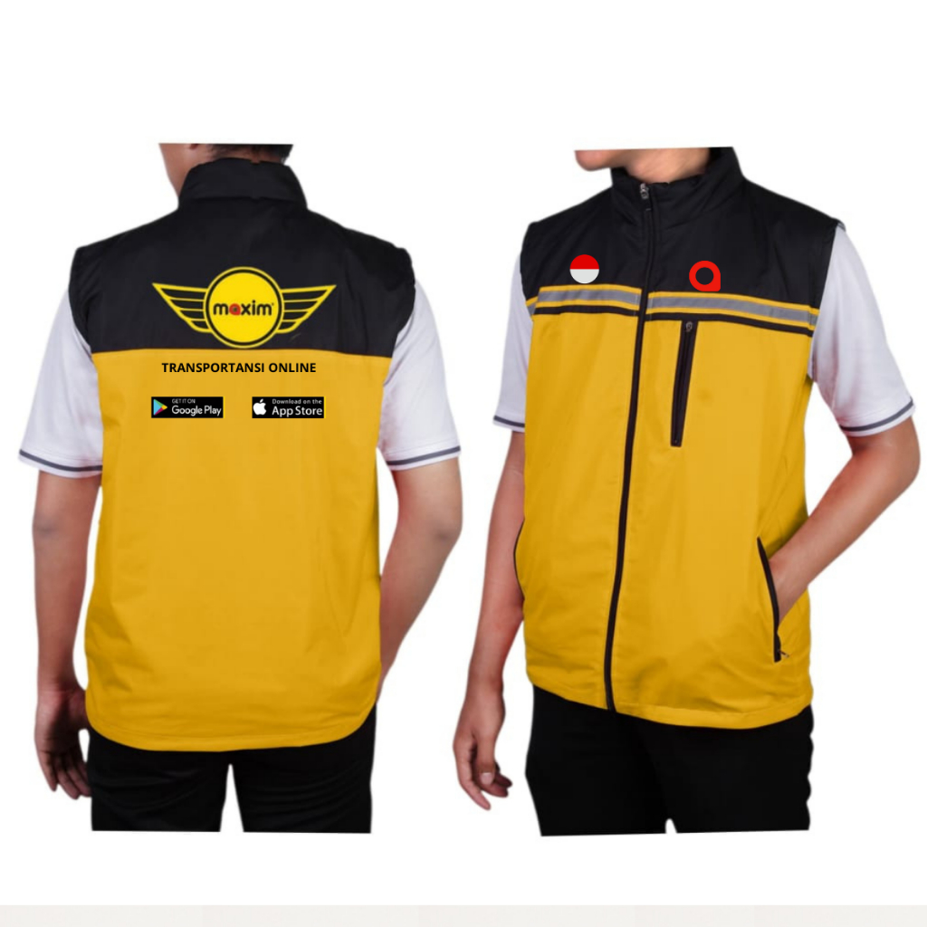 Ori  Rompi Motor Pria Tebal Adem Anti Kusut, Rompi Anti Angin Anti Air Murah