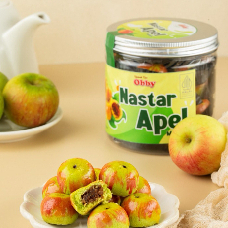 

Nastar Apel Obby Toples 350gr Oleh Oleh Khas Malang Batu