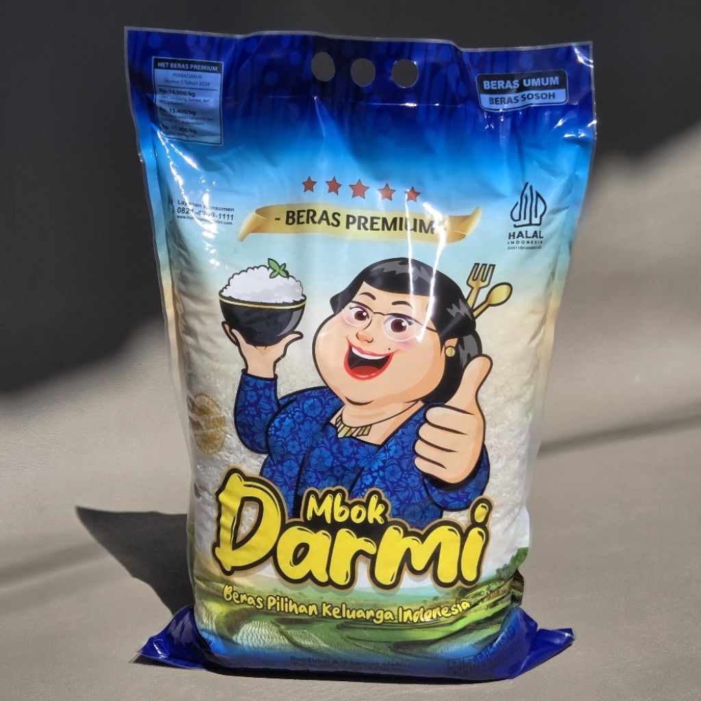 Beras Mbok Darmi 5 Kg (Premium)