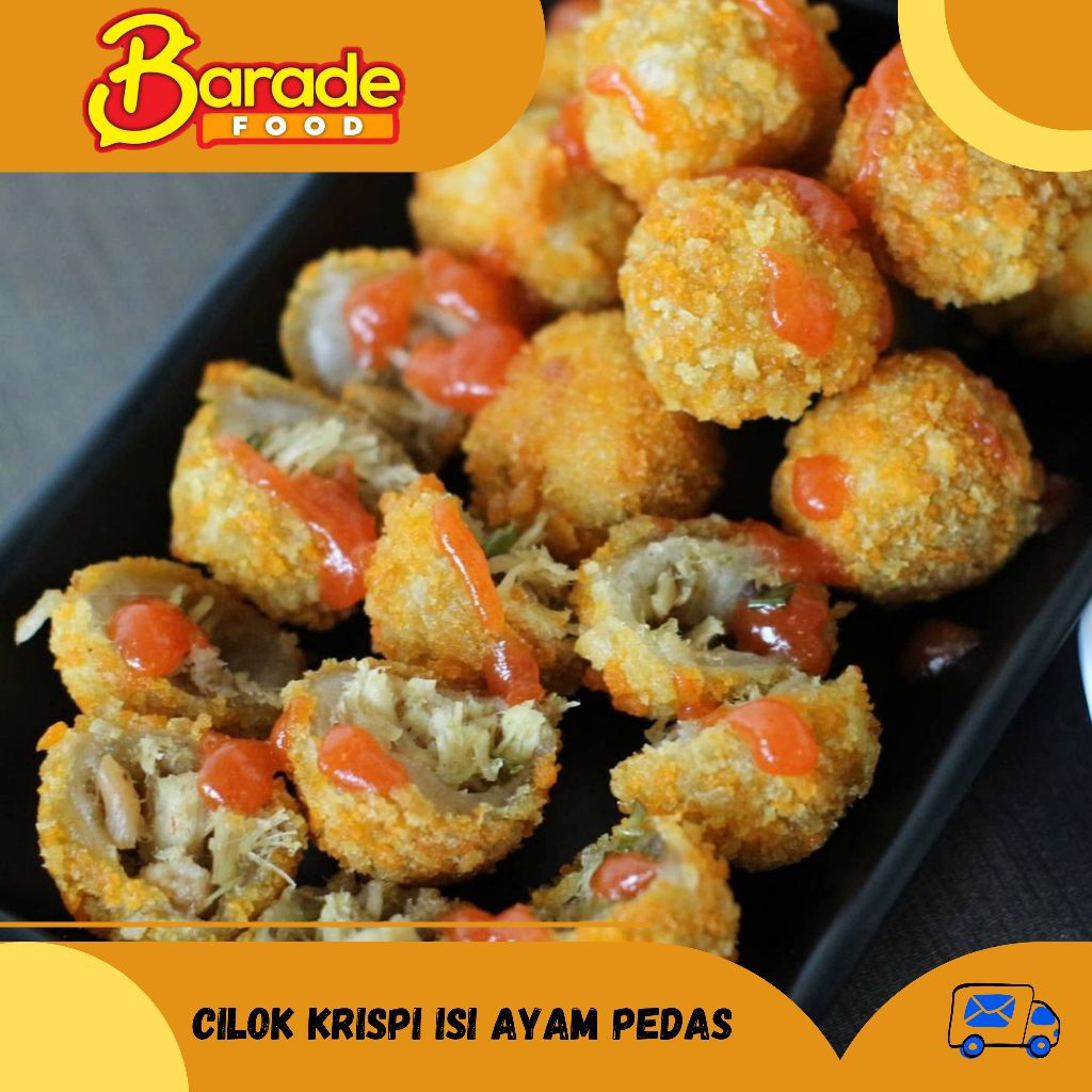 

CILOK CRISPY ISI AYAM PEDAS
