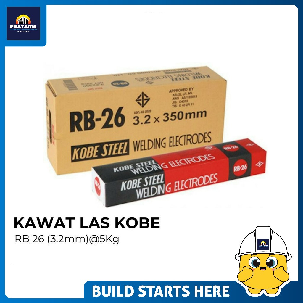 KOBE - KAWAT LAS KOBE RB 26 (3.2mm) 5Kg