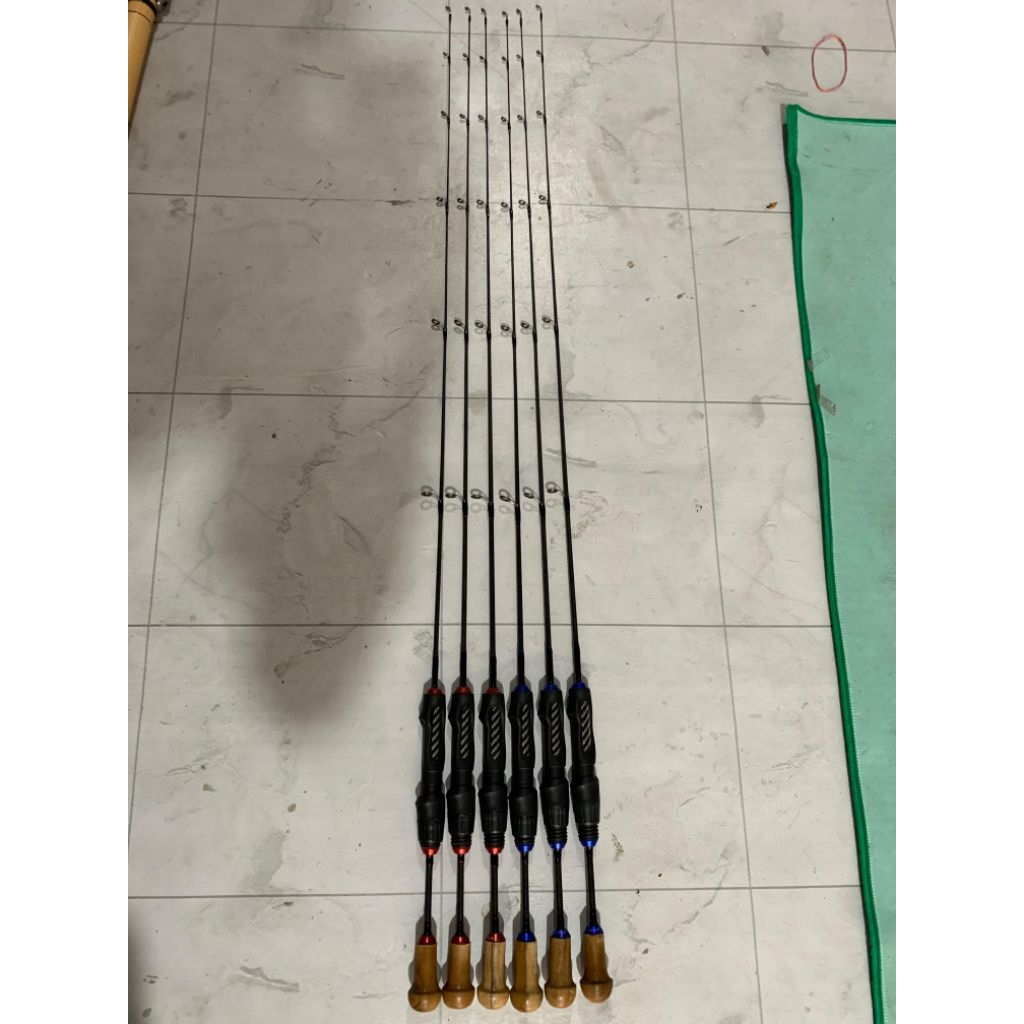 Kanzo Piteng Sambung dan Onepiece Joran Udang  Ultralight mini