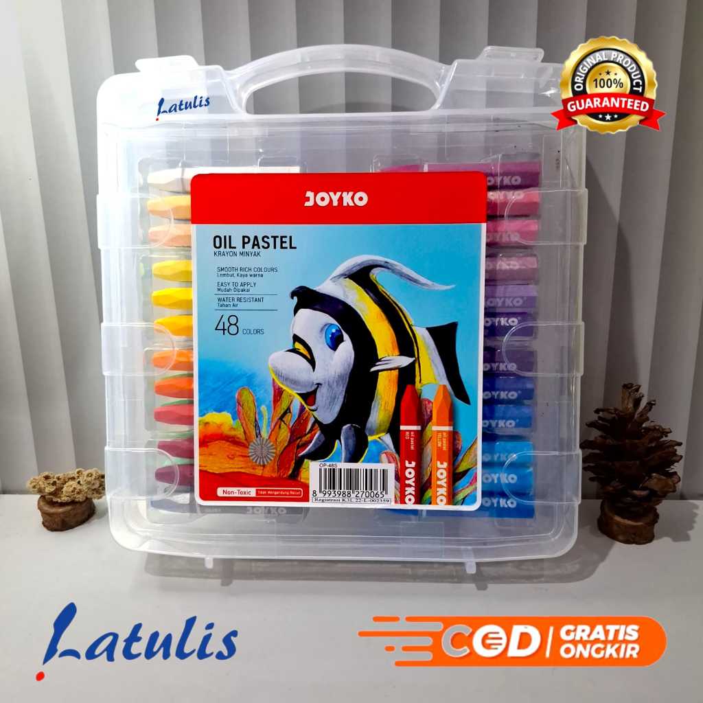 

CRAYON / OIL PASTEL JOYKO 48 Warna
