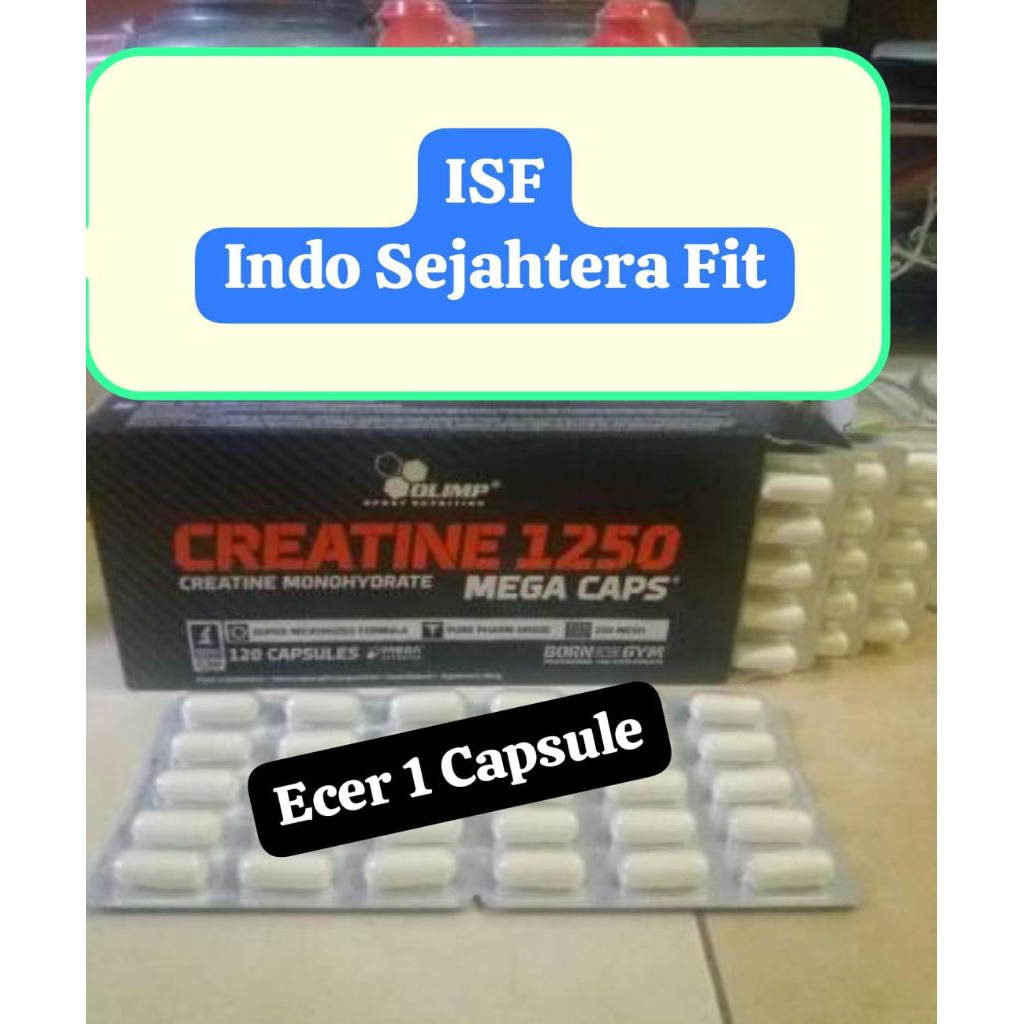 Olimp Creatine 1250 Mega Caps Ecer Per Tablet Creatine Olimp Creatine Eceran 1 Capsule