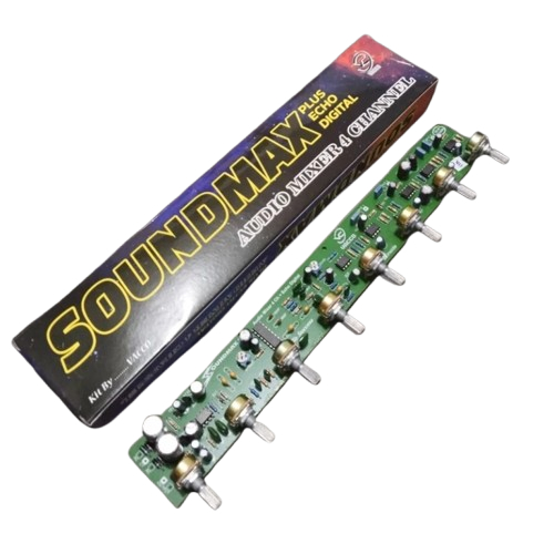 KIT Audio Mixer Plus Echo Digital SOUNDMAX 4 Channel Vacco