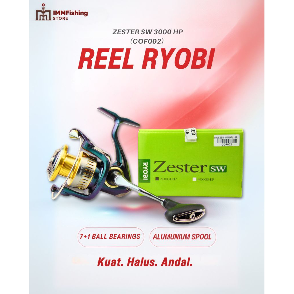 REEL RYOBI ZESTER SW 3000 HP