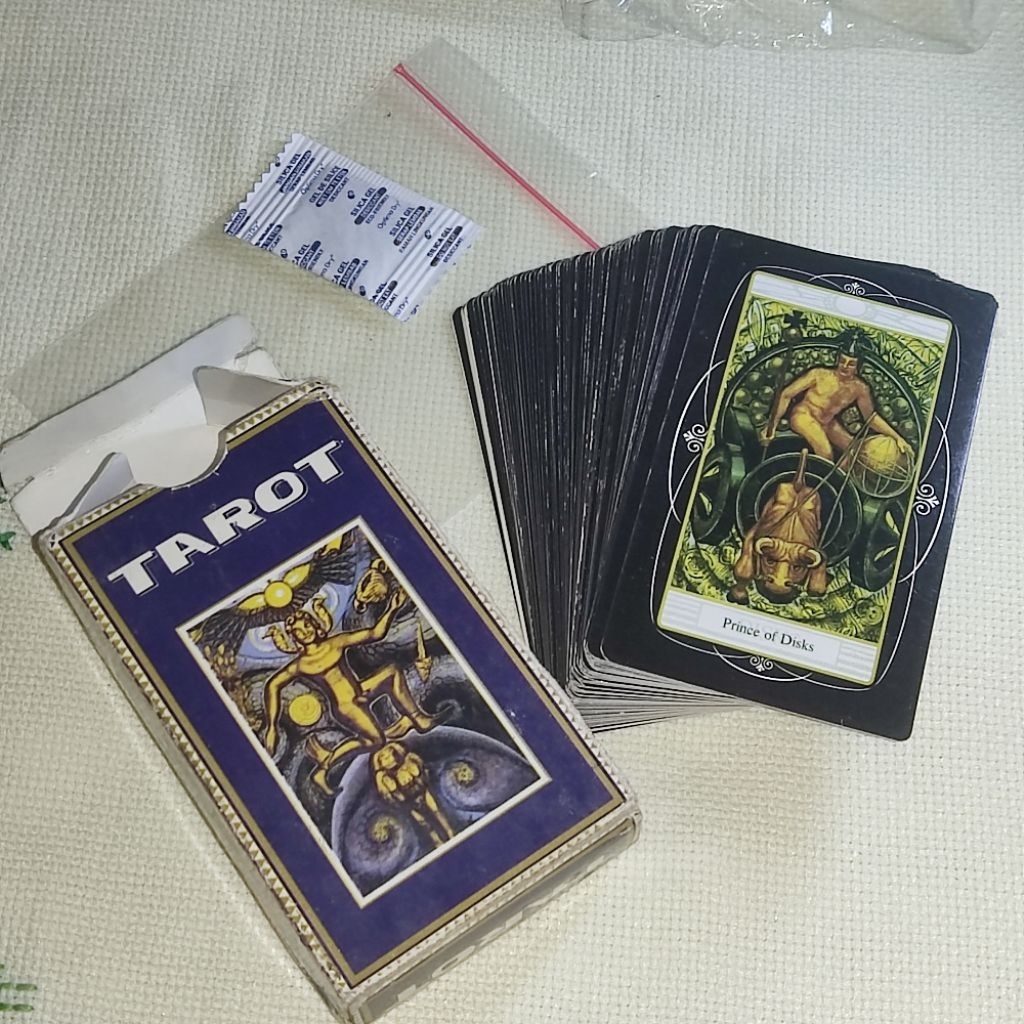 set kartu tarot unbrand lengkap permainan card ramal 2nd bekas second preloved