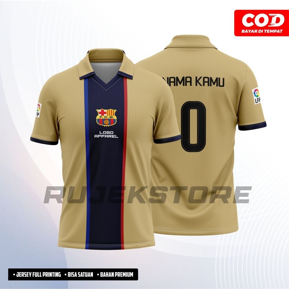 Jersey Barcelona 2001 Away Printing