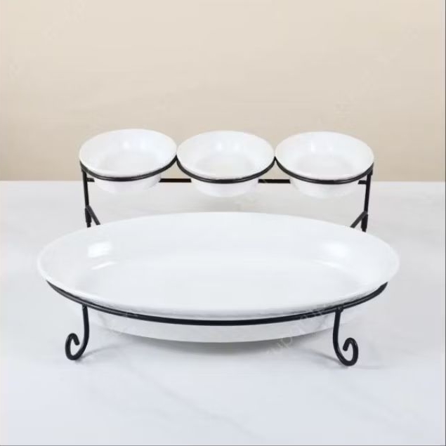 Appetite Serving Set Helmy Dengan Rak 2 Tingkat