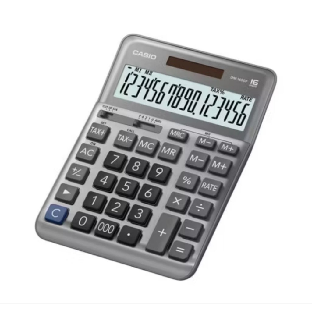 

kalkulator /Calculator Meja/Desktop Casio DM1600 #High Quality #Best Product #Garansi Resmi