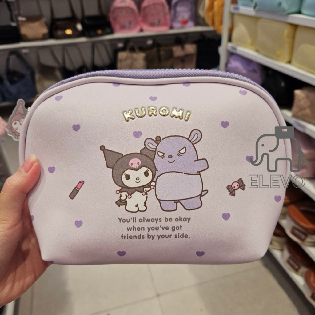 Miniso x Sanrio - Makeup Pouch / Tas Kosmetik Sanrio Kuromi Collection