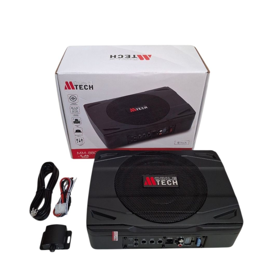 Subwoofer kolong mtech mm-8800 subwoofer kolong 8 inch mtech/mobiletech