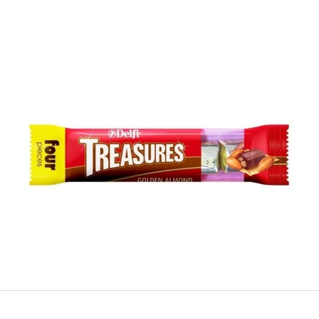 Delfi Treasures 36gr / Coklat Treasures