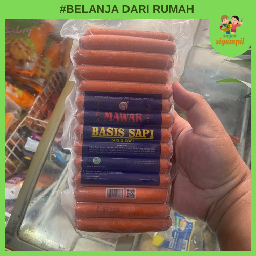 

Sosis Sapi Mawar Isi 25pcs 500g Bandung