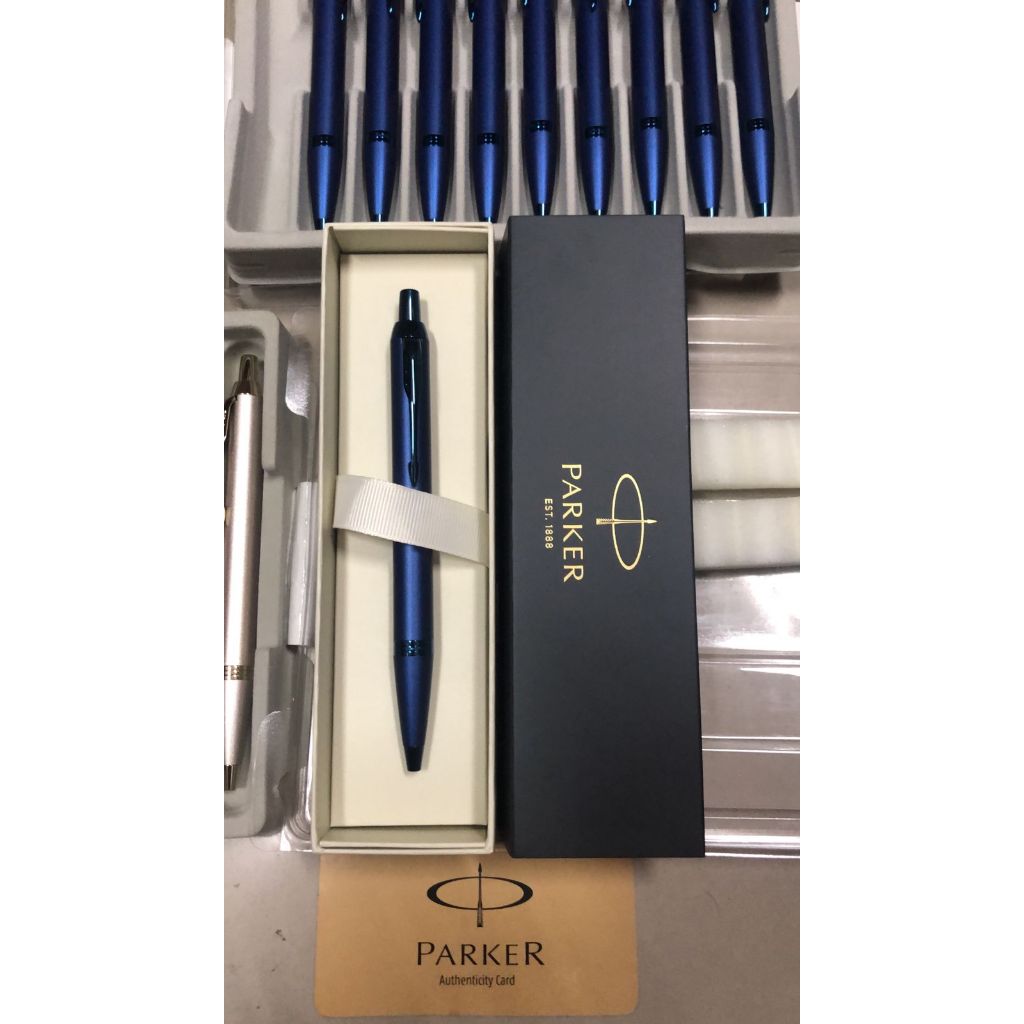 

ballpoint parker monochrome ( mono ) satuan warna blu / titanium / champagne distributor resmi indonesia ( sahabat utama)