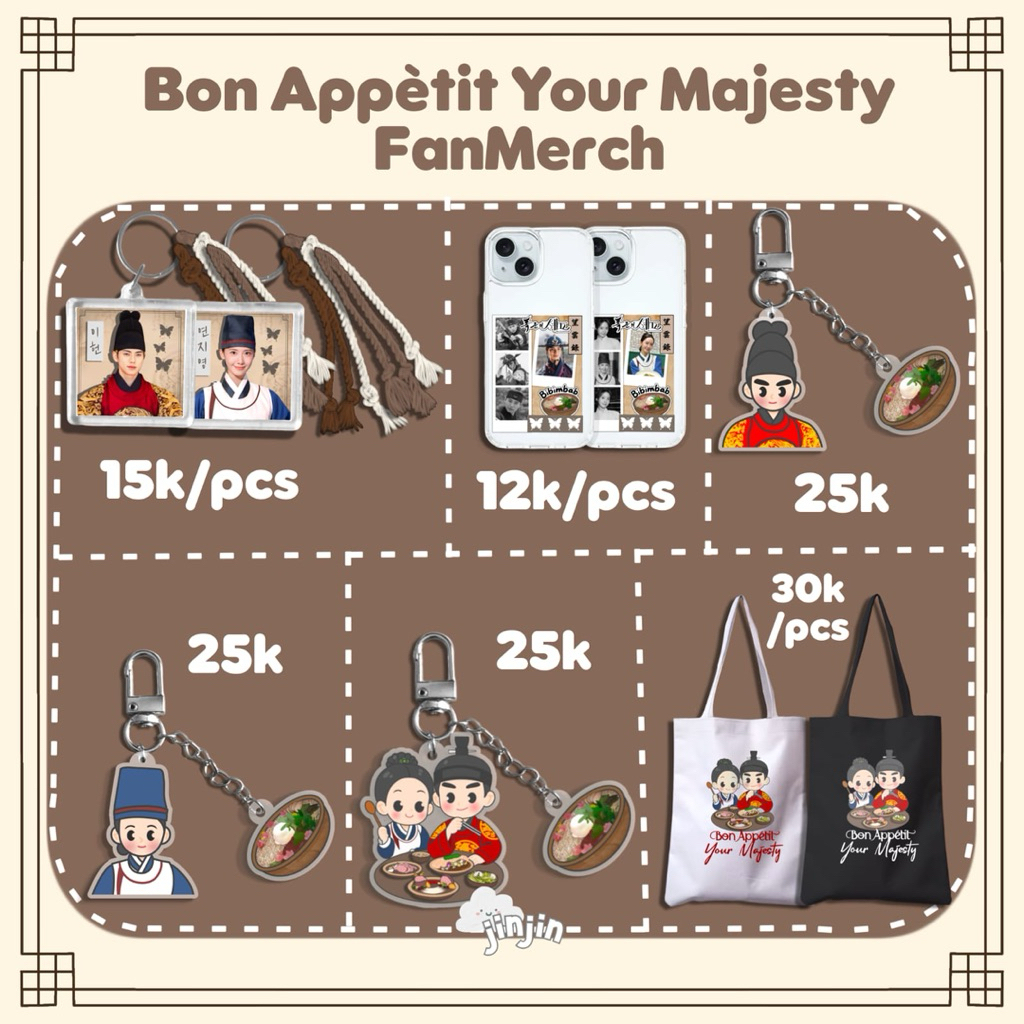 Bon Appetit Your Majesty Fanmerch
