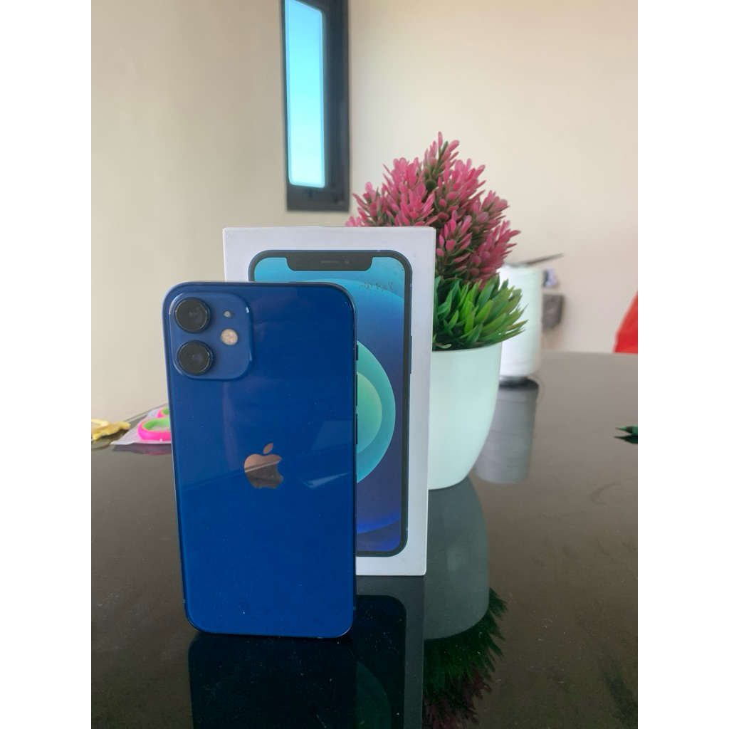iPhone 12 mini blue 64gb IBOX PA/A second