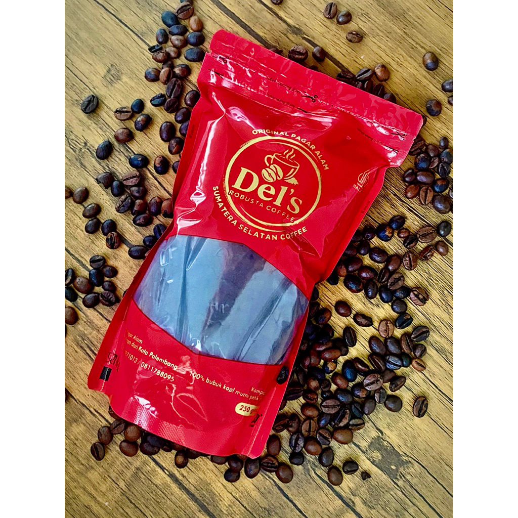 

Kopi Robusta Coffee - 250 gram Pagar Alam Sumatera Selatan Palembang Sumatera Selatan