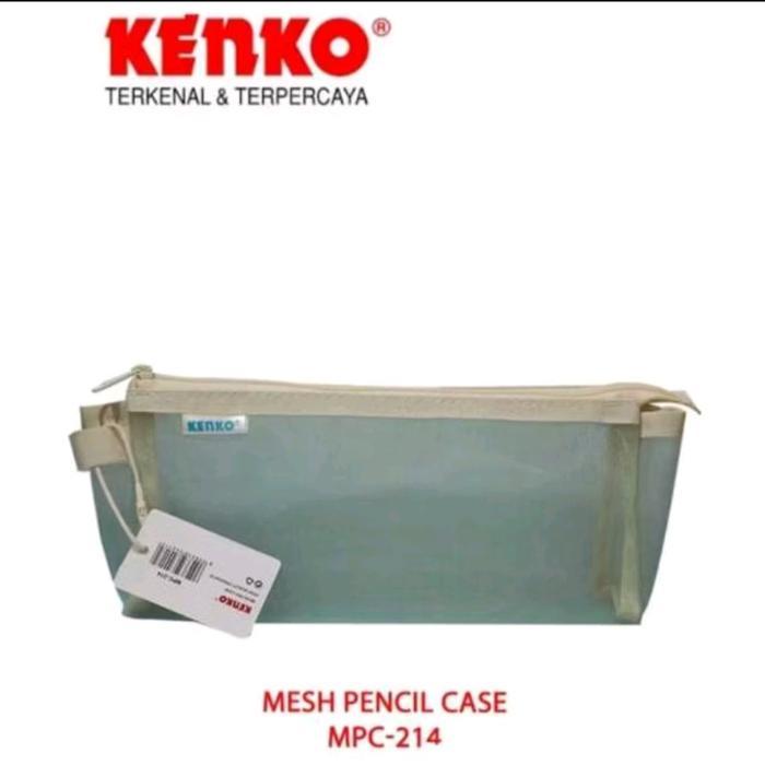 

Tempat Pensil Kenko MPC-213 Original (1 PCS) / Kotak Pensil Pen Jaring Mesh Pencil Case MPC 213 Per Pcs
