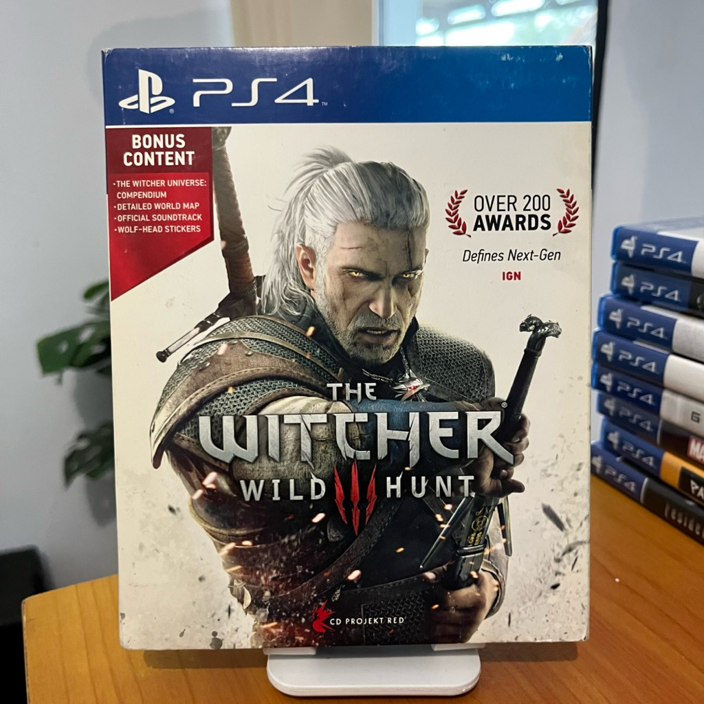 the witcher 3 wild hunts ps4 disc playstation4 kaset ps bd