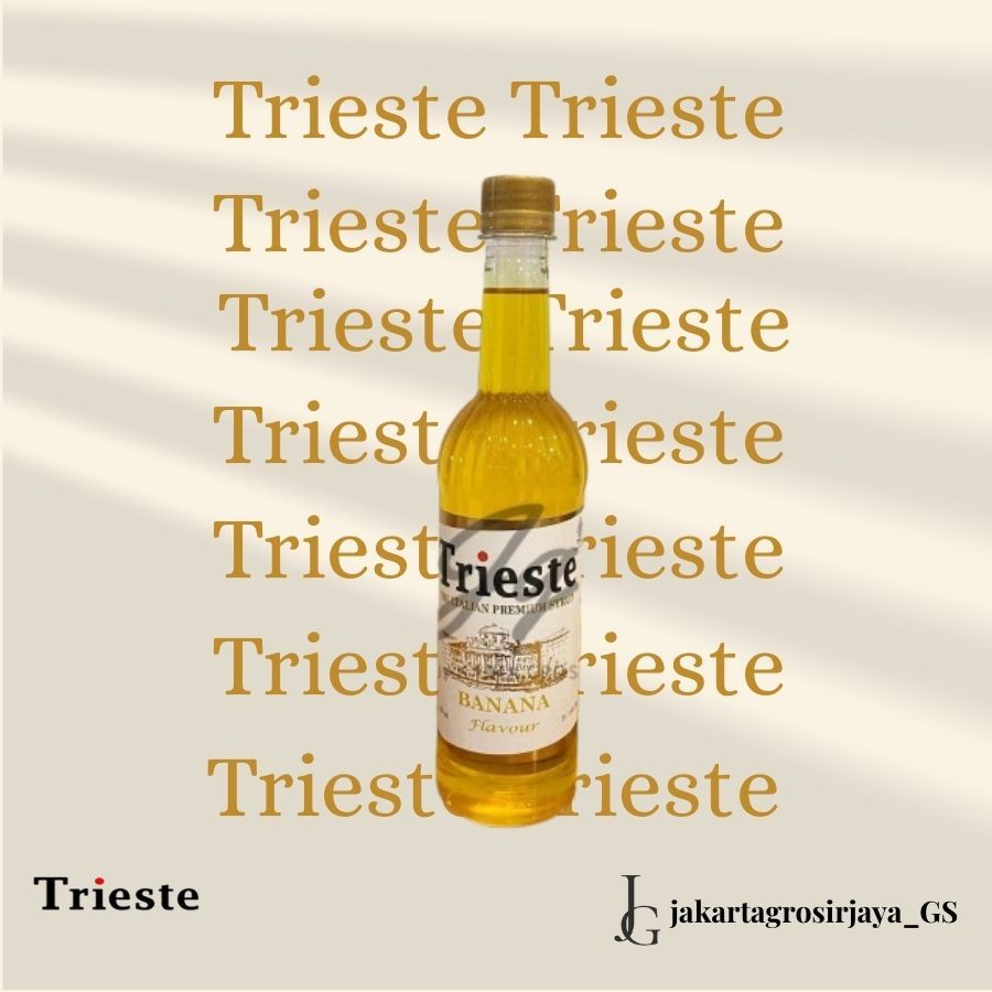 

Trieste Syrup Banana 650 ml - Trieste Sirup Pisang