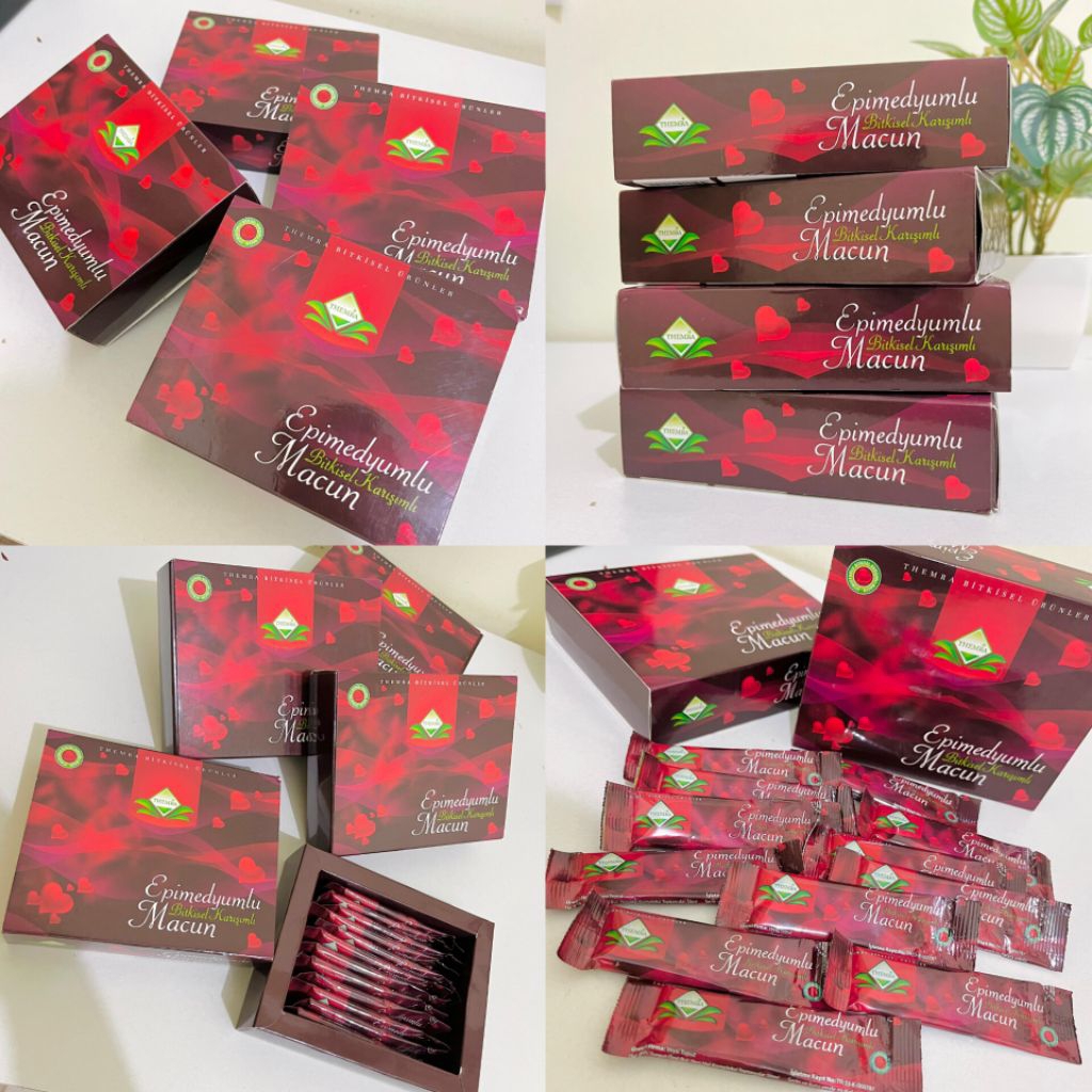 

Madu Macun Turki PERBOX 12 SASET | Macun Themra | Madu Cinta Turki | Madu Epimedyumlu | Madu Epimedium Turkey Turkiye