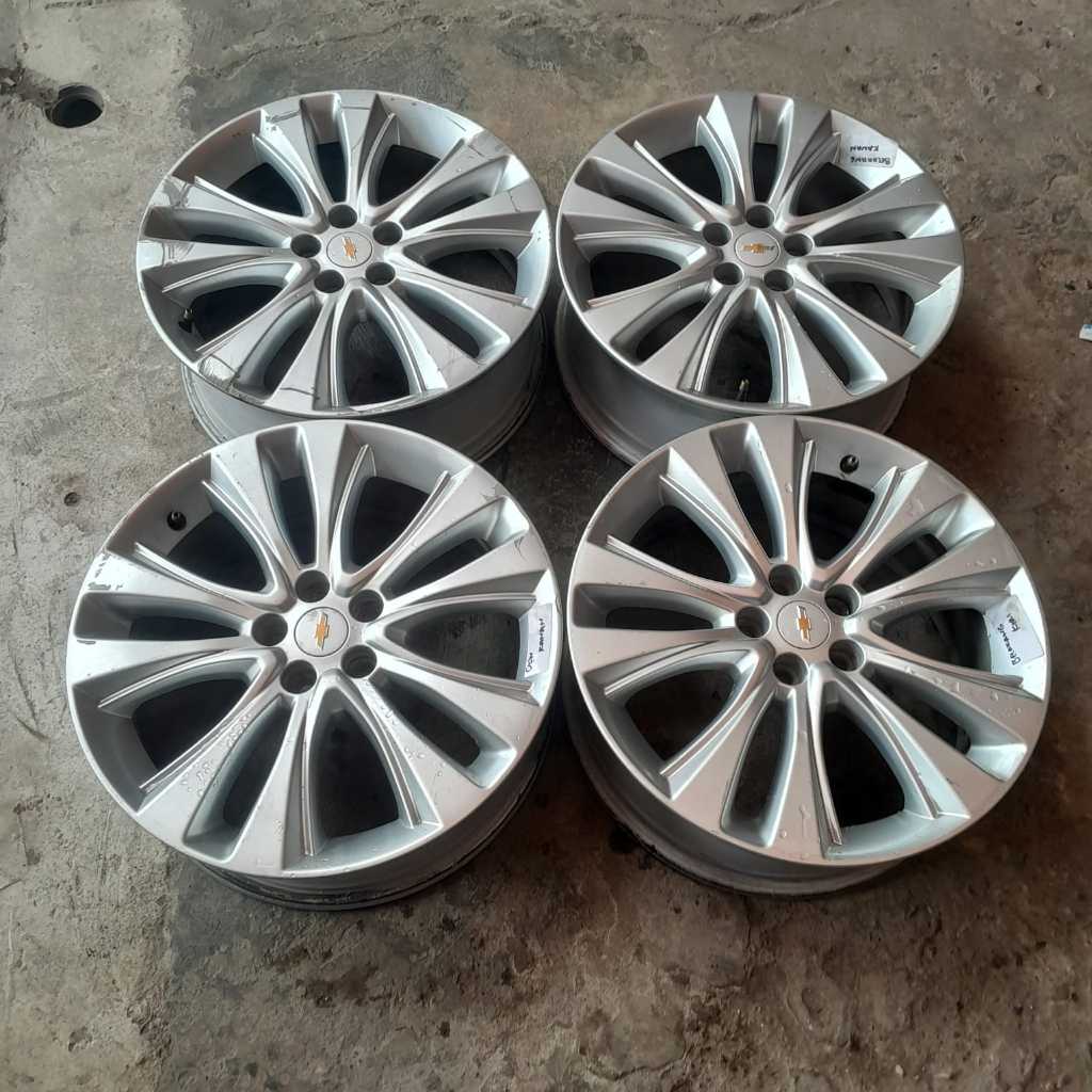 VELG MOBIL BEKAS ORIGINAL PELG MOBIL MOBIL SECON CHEVROLET R18 LEBAR 7 PCD 5x108 et 30