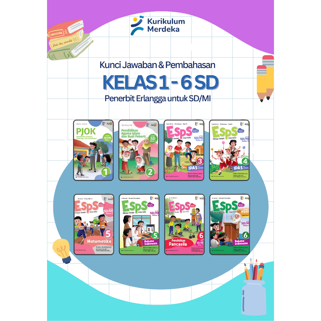 [REVISI] Penjabaran Jawaban ESPS 1 2 3 4 5 6 Lengkap Dengan Cara