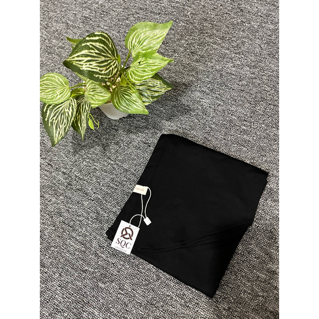 Bergo Pashmina Rayon spandex premium bahan kaos