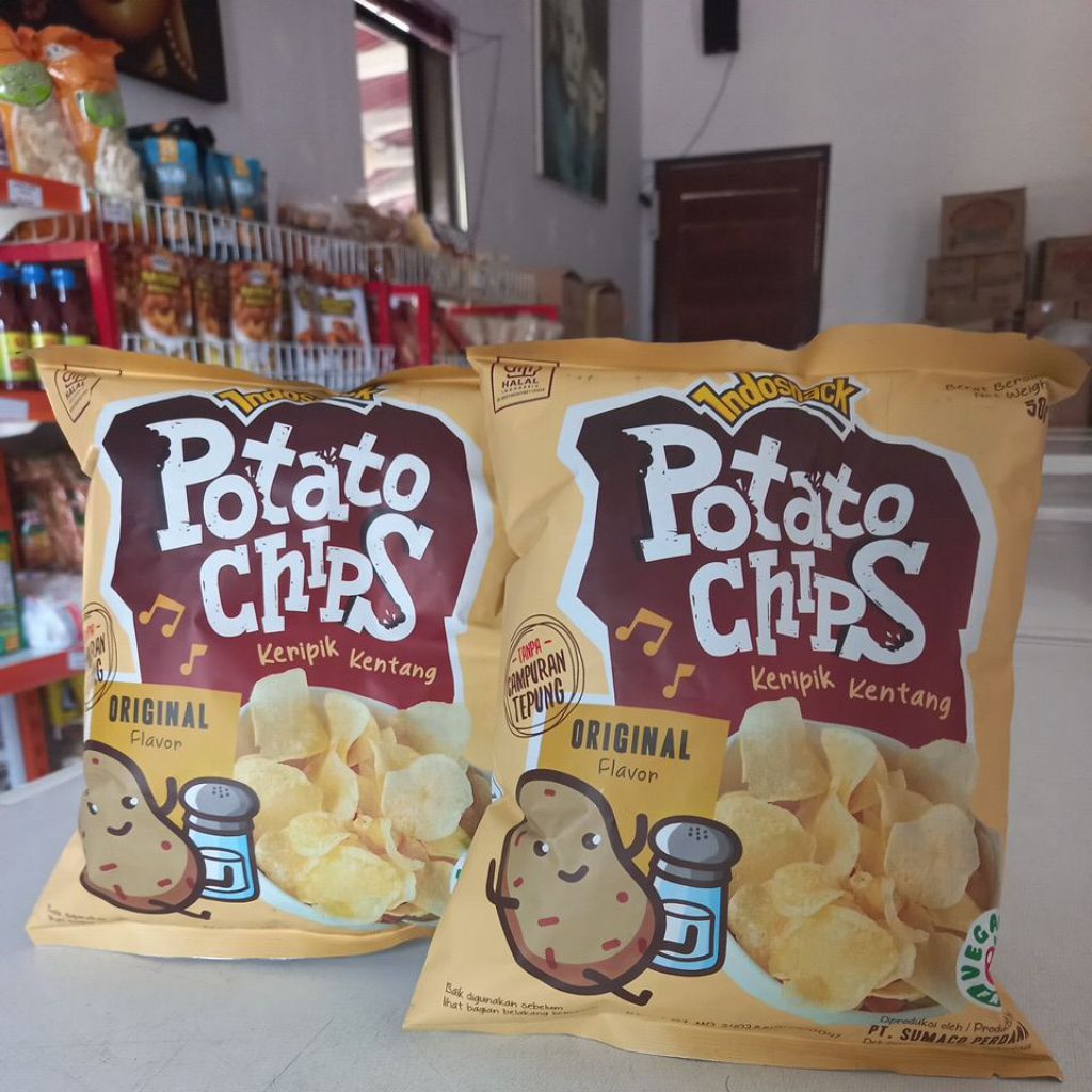 

IndoSnack Potato Chips Keripik Kentang