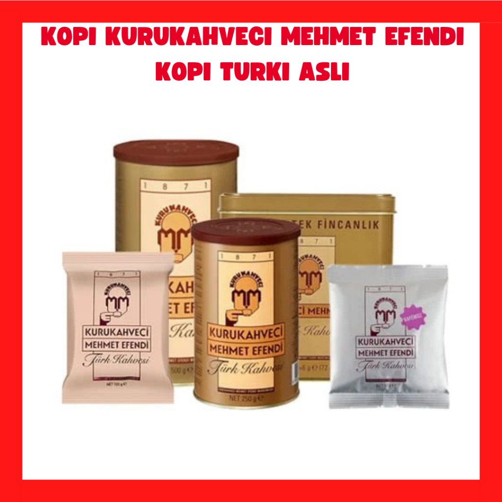 

Kopi Turki Kurukahveci Mehmet Efendi / Turkish Coffee