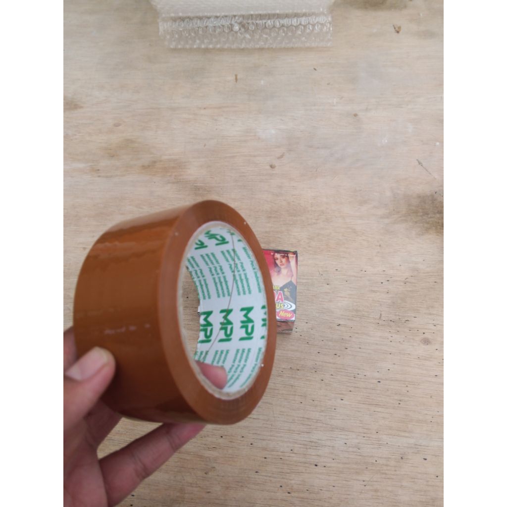 

lakban coklat tua isi 10 ukk