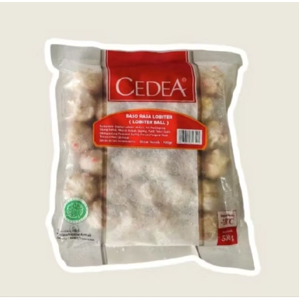 

lobster ball Cedea 500 gram