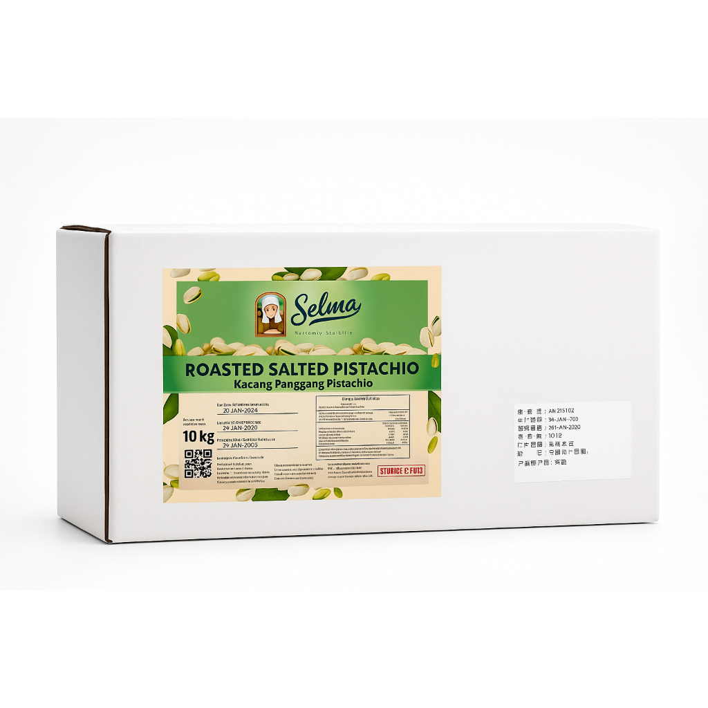 

Kacang Pistachio 10kg Selma – Premium Quality