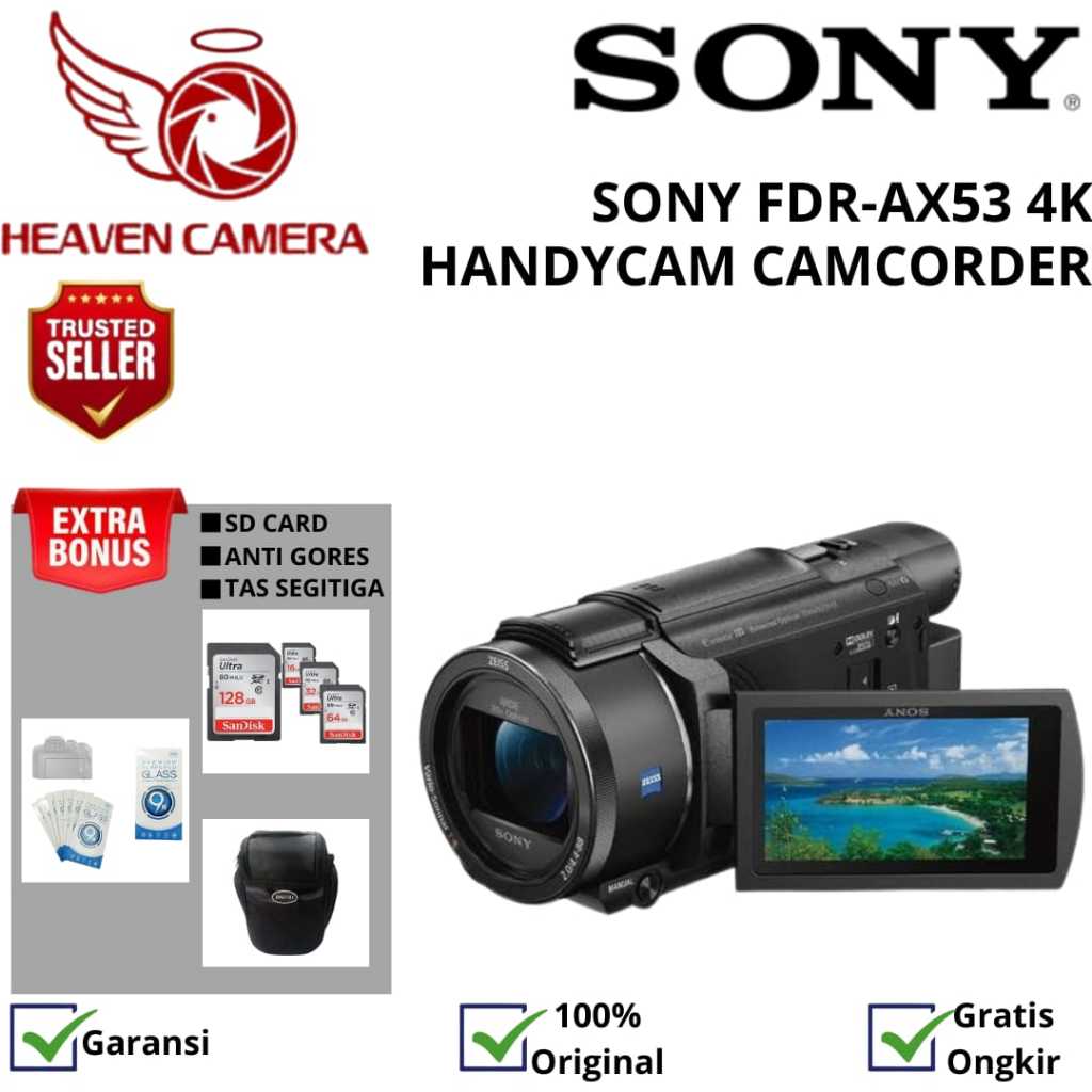 SONY FDR-AX53 ULTRA HD HANDYCAM / SONY FDR-AX53 / HANDYCAM SONY FDR-AX53