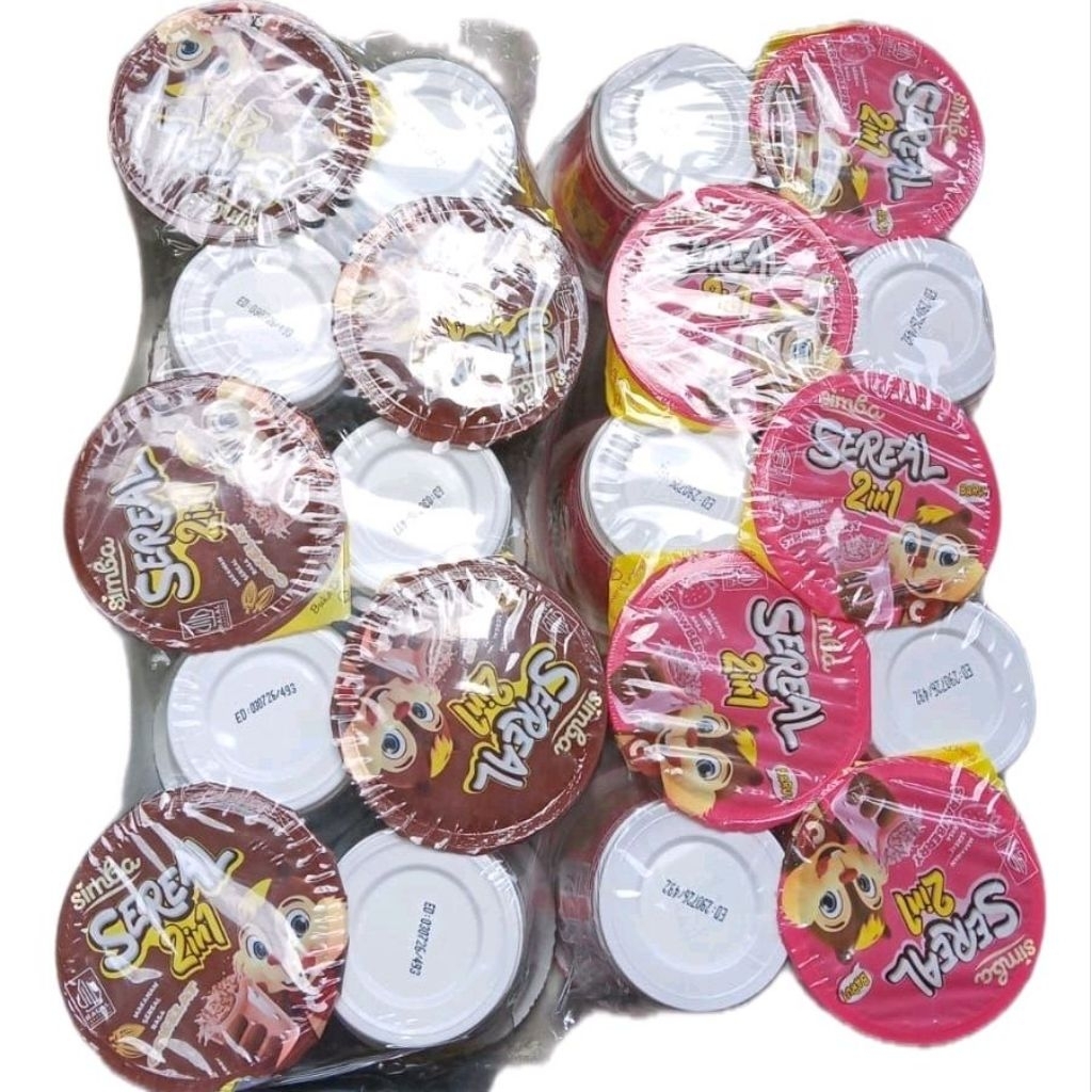 

SIMBA SEREAL CUP 2 IN 1 NETTO 1 PAK ISI 10 PCS murcee