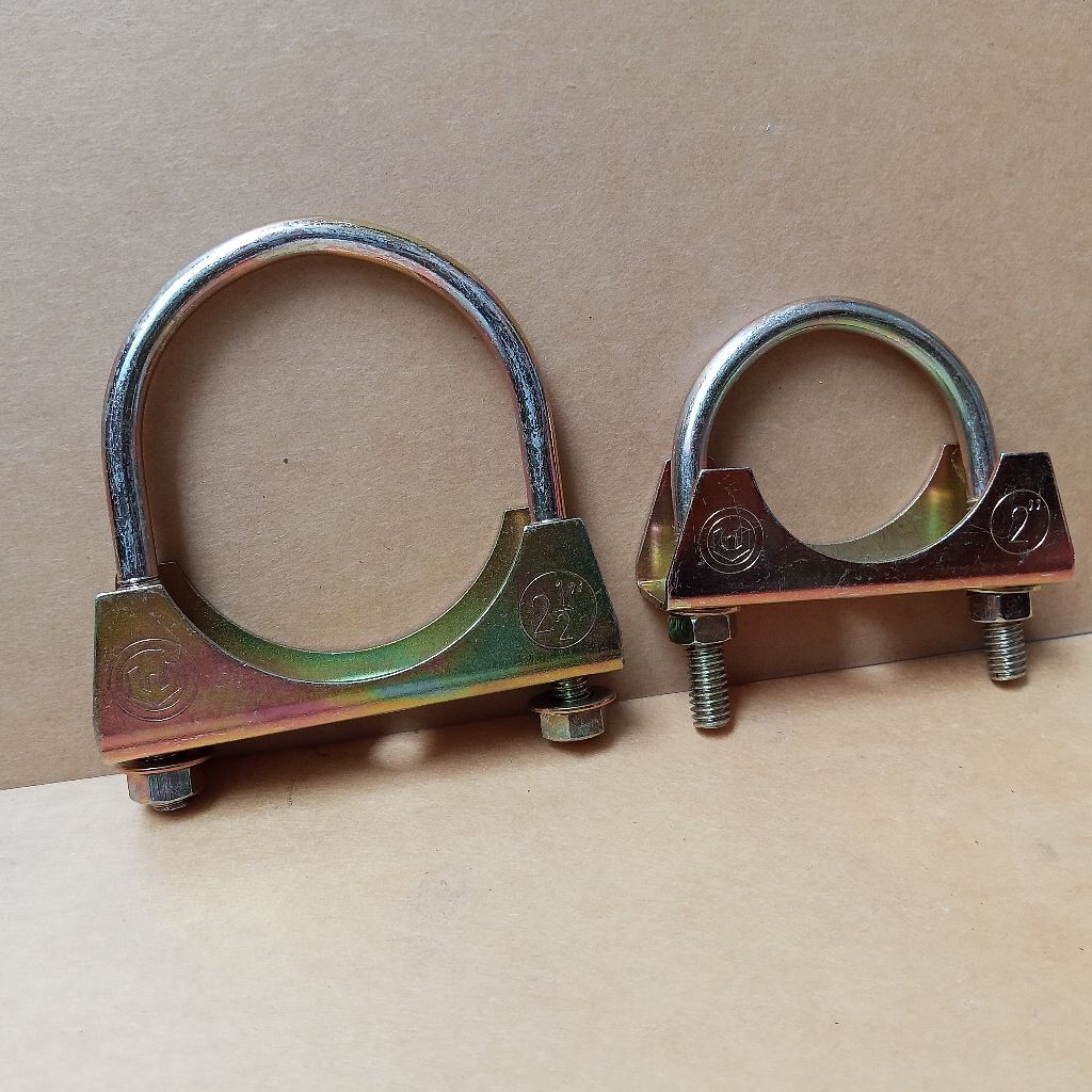 KLEM KNALPOT 2½ INCH KUNINGAN