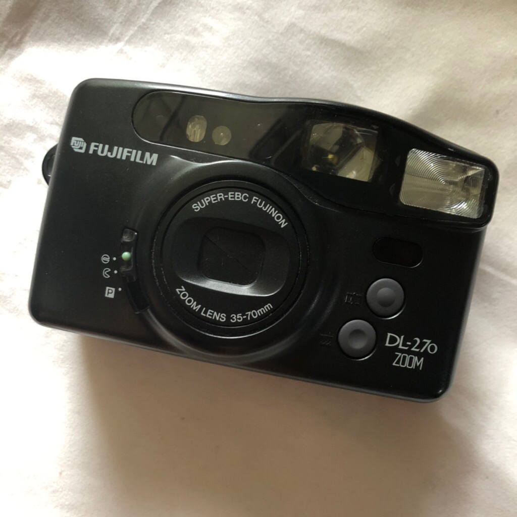 camera analog fujifilm DL-270 zoom date