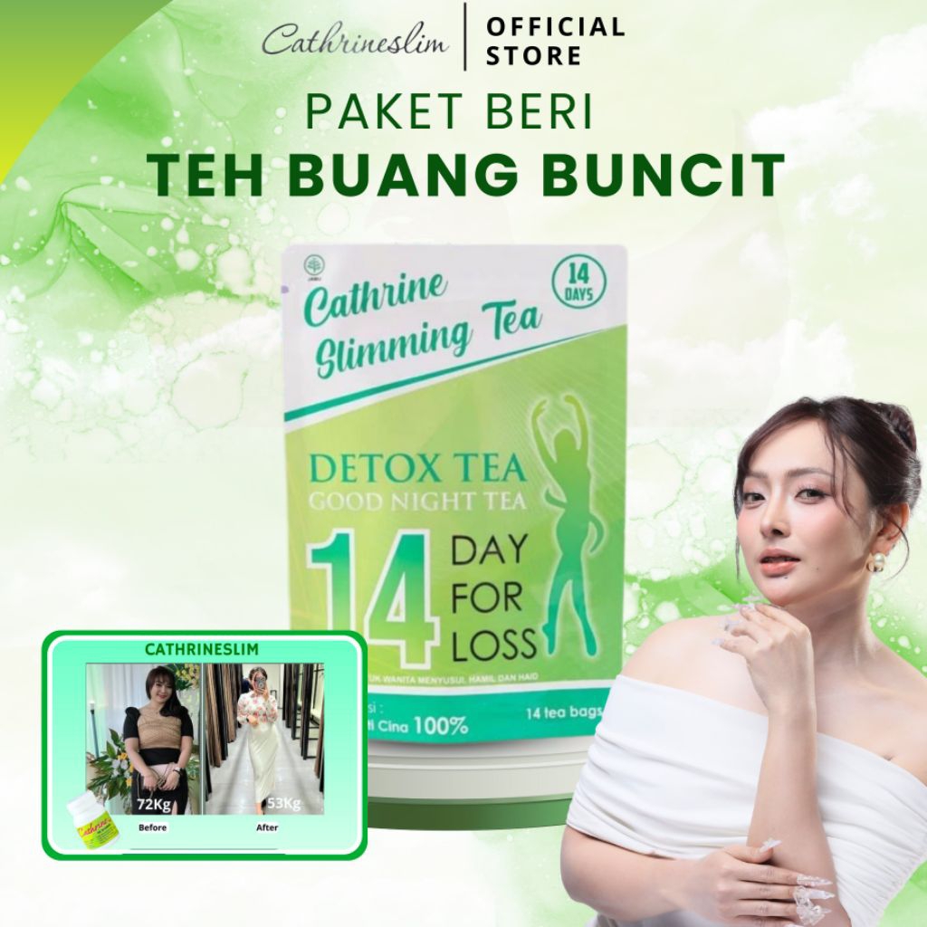 

CATHRINE SLIMING TEA ISI 14